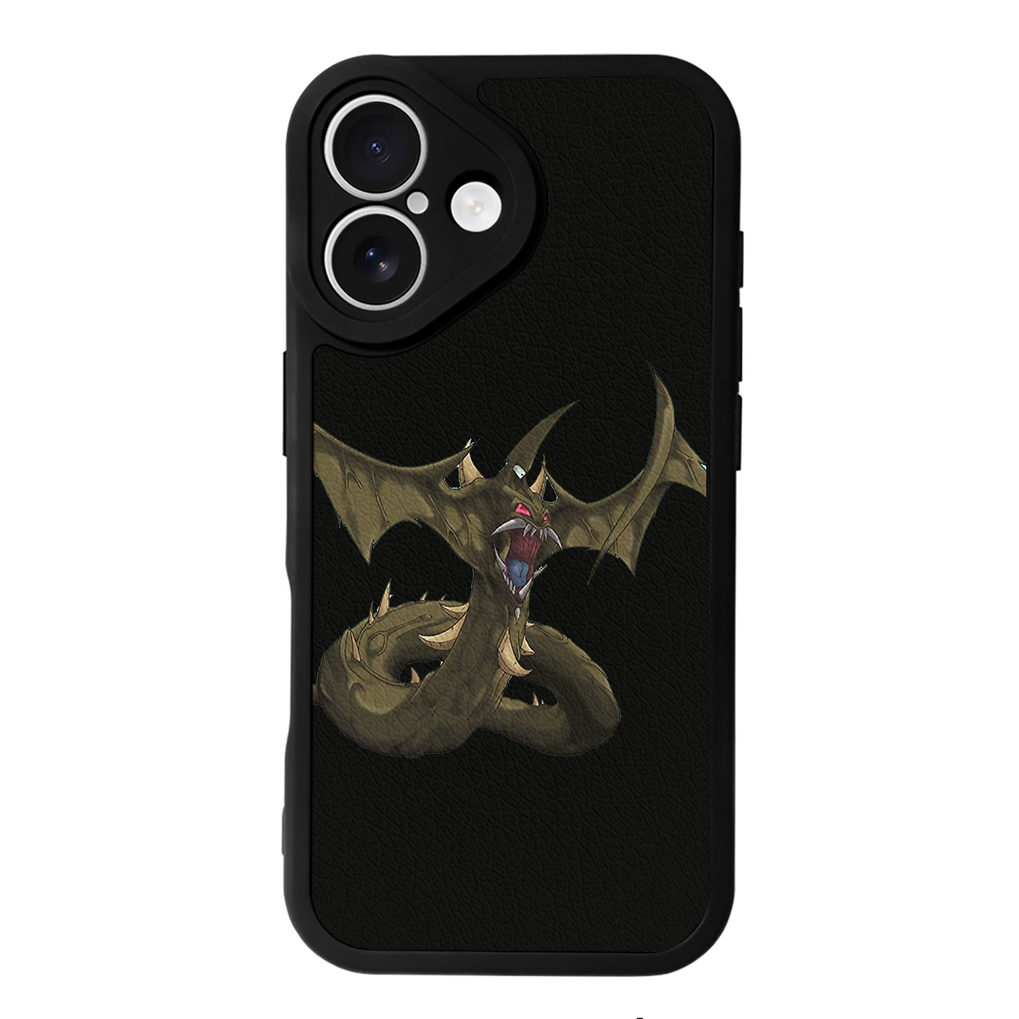 （画像用） 遊☆戯☆王 Yu-Gi-Oh! 【iPhone 16シリーズ対応】シリコンスマホケース（レザー調） 材質：シリコン